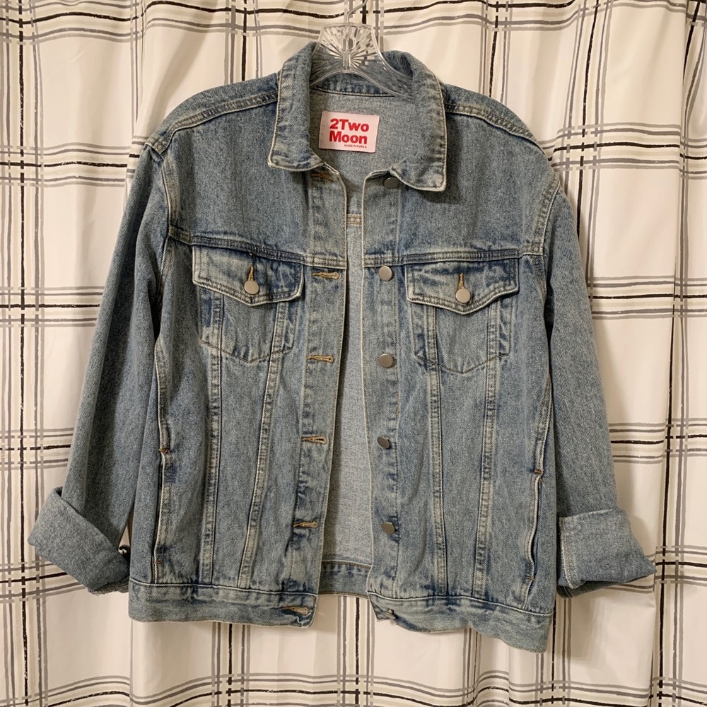 Oversized Jean Denim Jacket